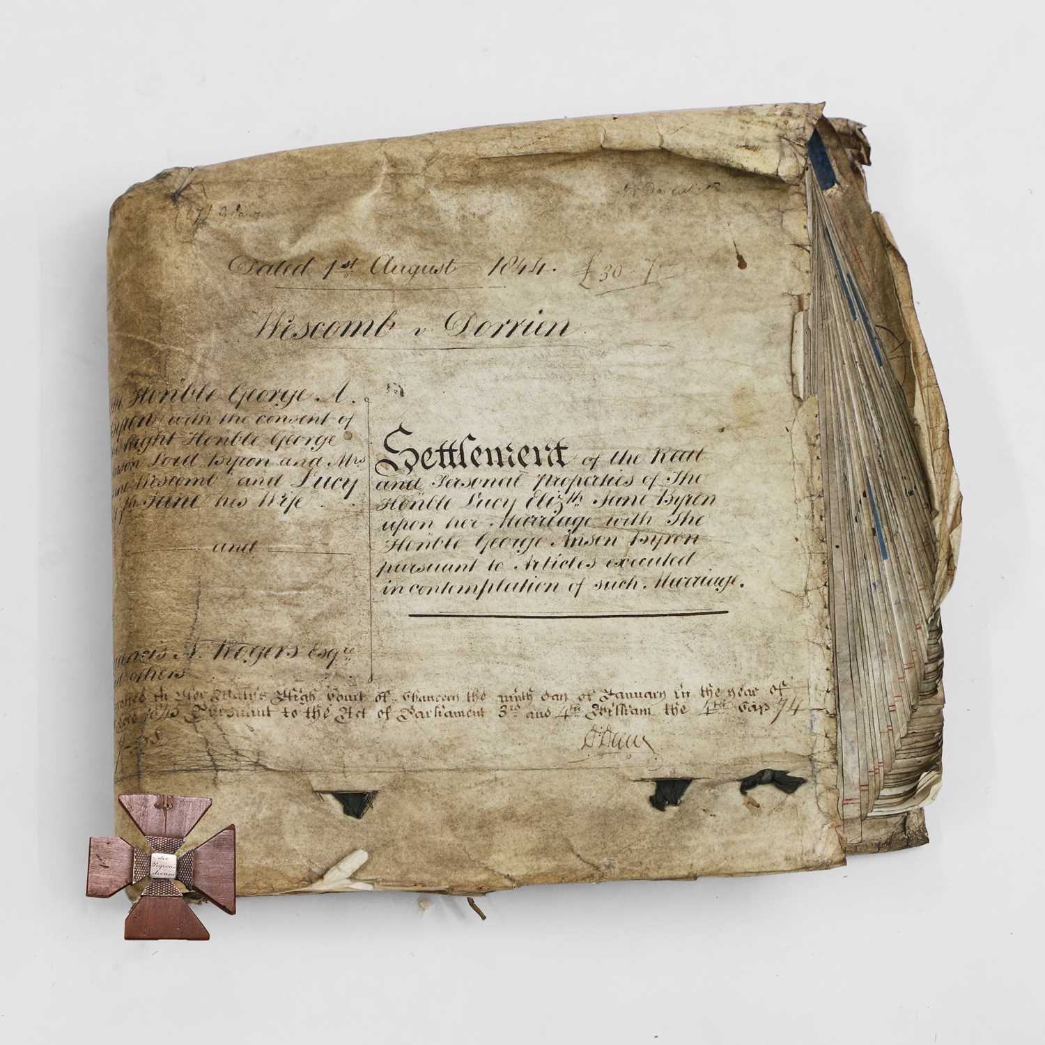 Lot 232 - A marriage settlement indenture