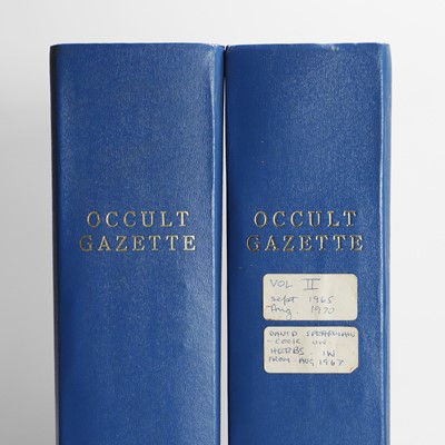 Lot 7 - Two bound volumes of the 'Occult Gazette'