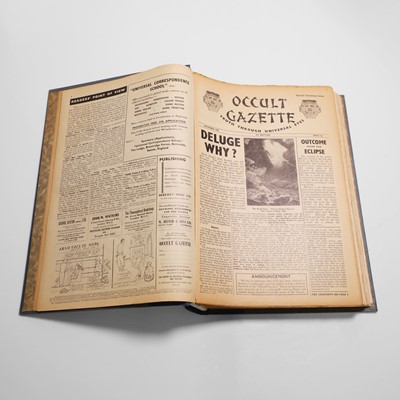 Lot 7 - Two bound volumes of the 'Occult Gazette'