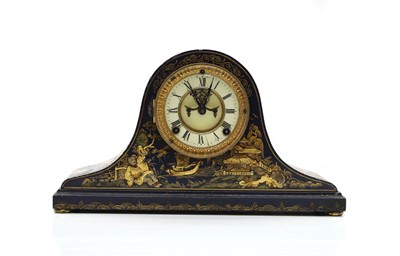 Lot 178 - A chinoiserie mantel clock