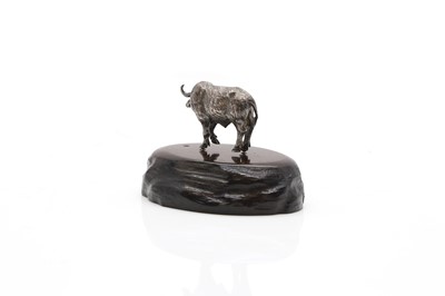 Lot 53 - A Patrick Mavros silver buffalo