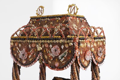 Lot 280 - A shellwork model representing Napoleon's tomb
