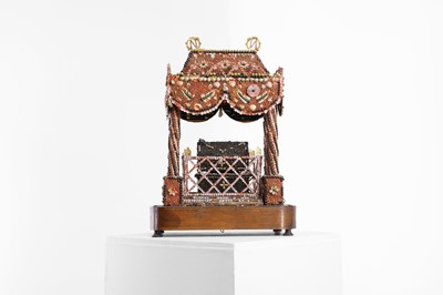 Lot 280 - A shellwork model representing Napoleon's tomb