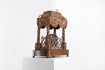 Lot 280 - A shellwork model representing Napoleon's tomb