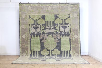 Lot 442 - A Tree of Life style wool carpet