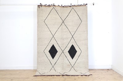 Lot 440 - A Berber wool rug