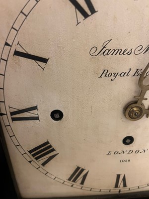 Lot 194 - A Regency ebonised and gilt brass-inlaid table or bracket clock