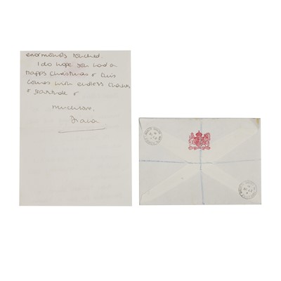 Lot 310 - HRH Diana, Princess of Wales (1961-1997)