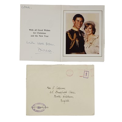 Lot 308 - HRH Diana, Princess of Wales (1961-1997)
