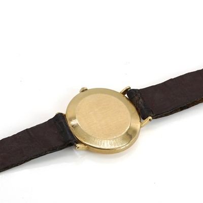 Lot 351 - A gentlemen's 18ct gold Rolex Cellini mechanical strap watch, c.1970