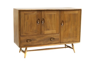 Lot 364 - An Ercol beech and elm sideboard