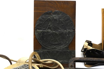 Lot 225 - A Norwich Union firemark, mounted on an oak board