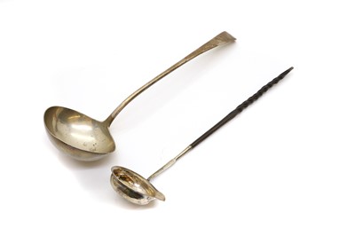 Lot 55 - An Old English pattern ladle