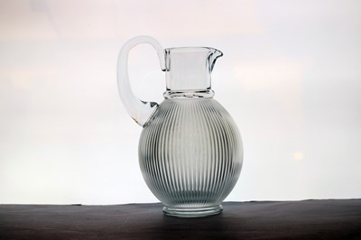 Lot 145 - A Lalique glass ‘Langeais’ water jug