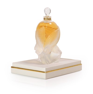Lot 576 - A Lalique Flacon 2002 edition 'Les Elfes' perfume bottle