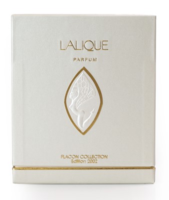 Lot 576 - A Lalique Flacon 2002 edition 'Les Elfes' perfume bottle
