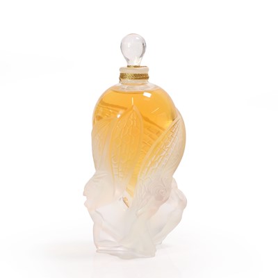 Lot 576 - A Lalique Flacon 2002 edition 'Les Elfes' perfume bottle