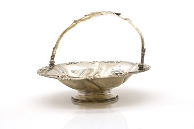 Lot 86 - A Victorian silver pedestal bowl