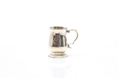 Lot 93 - A George III silver Christening mug