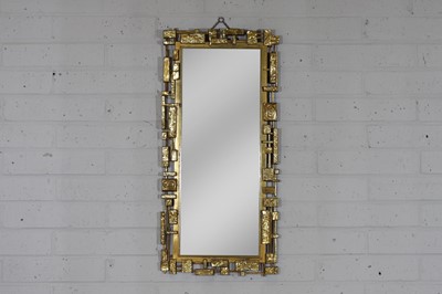 Lot 259 - A Syroco brutalist mirror