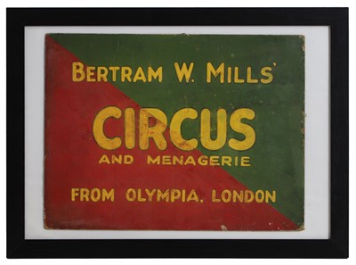 Lot 162 - 'Bertram W Mills Circus and Menagerie from Olympia, London'