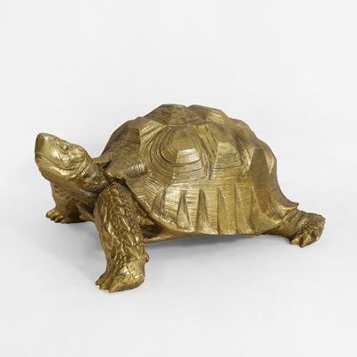 Lot 345 - A giant tortoise