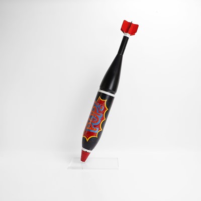 Lot 341 - A 'Pop Art' mortar shell