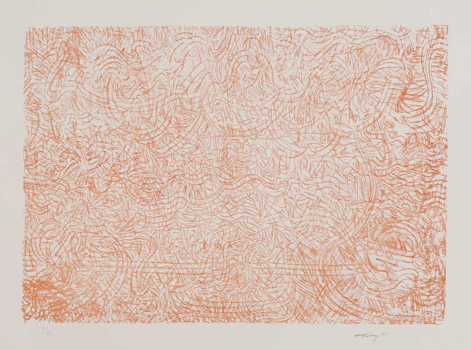 Lot 179 - Mark Tobey (American-Swiss 1890-1976)
