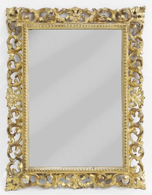 Lot 451 - A Florentine gilt mirror