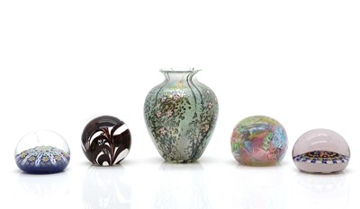 Lot 140A - An Isle of Wight Art Glass 'Blossom' vase