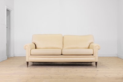 Lot 63 - A two-seater sofa by George Smith