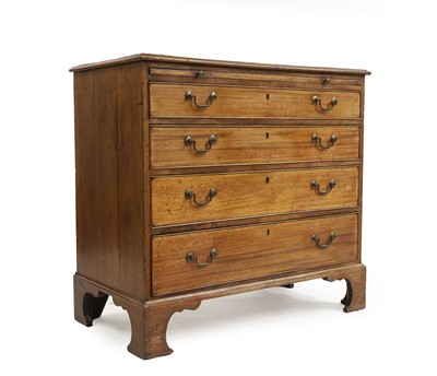 Lot 396 - A George III mahogany chest of drawers