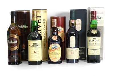 Lot 284 - A selection of Scotch whiskies