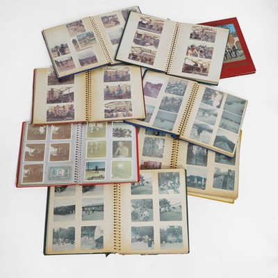 Lot 213 - Vietnam/USA military photographs in seven albums