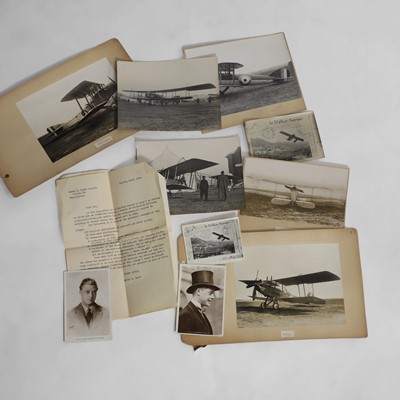 Lot 210 - First World War British photographs of military aircraft