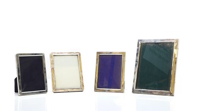 Lot 6 - A group of four silver photograph frames