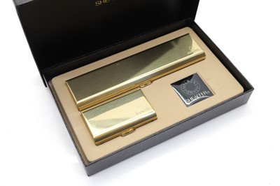Lot 333 - A Sheaffer gold plated fountain pen