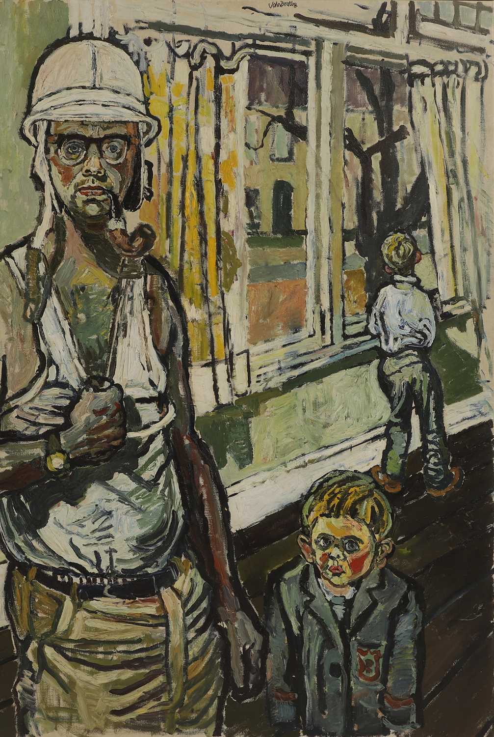 Lot 24 - John Bratby RA (1928-1992)