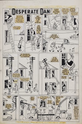 Lot 137 - Original comic artwork for 'The Dandy'