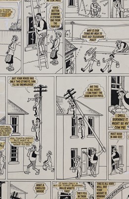 Lot 137 - Original comic artwork for 'The Dandy'