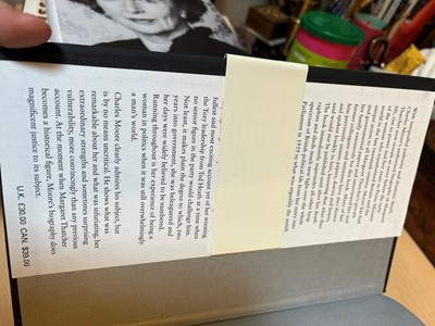Lot 251 - A collection of Margaret Thatcher books and ephemera