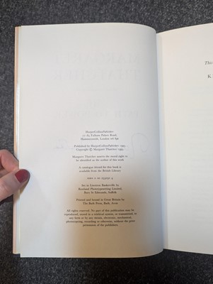 Lot 251 - A collection of Margaret Thatcher books and ephemera