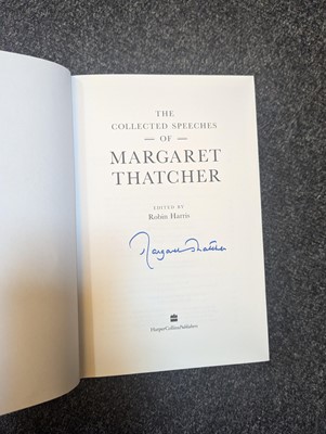 Lot 251 - A collection of Margaret Thatcher books and ephemera