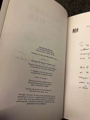 Lot 251 - A collection of Margaret Thatcher books and ephemera