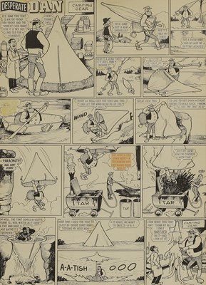 Lot 143 - Original comic artwork for Desperate Dan