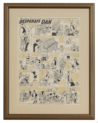 Lot 142 - Original comic artwork for Desperate Dan
