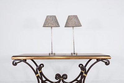 Lot 525 - A pair of 'Pisa' table lamps by Vaughan