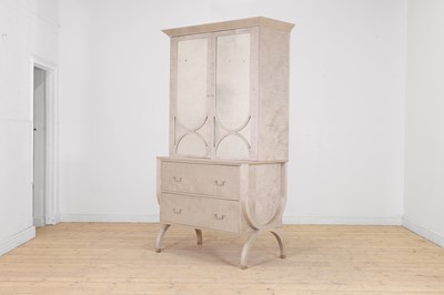 Lot 80 - A grey sycamore 'Fitzgerald' cocktail cabinet by Nina Campbell