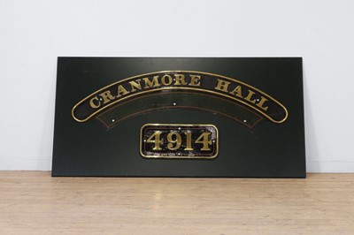 Lot 388 - A Great Western Railway cast brass locomotive nameplate