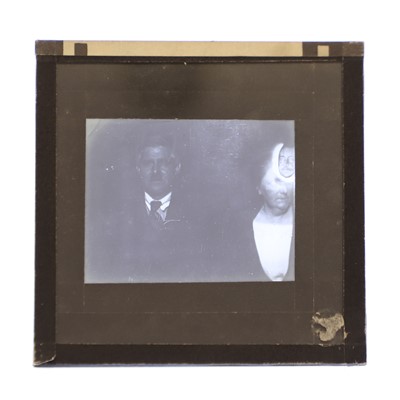 Lot 8 - A group of spirit/ghost photographic slides